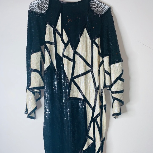 RIAZZE VINTAGE HANDMADE DRESS PERFECT CONDITION - Picture 5 of 6